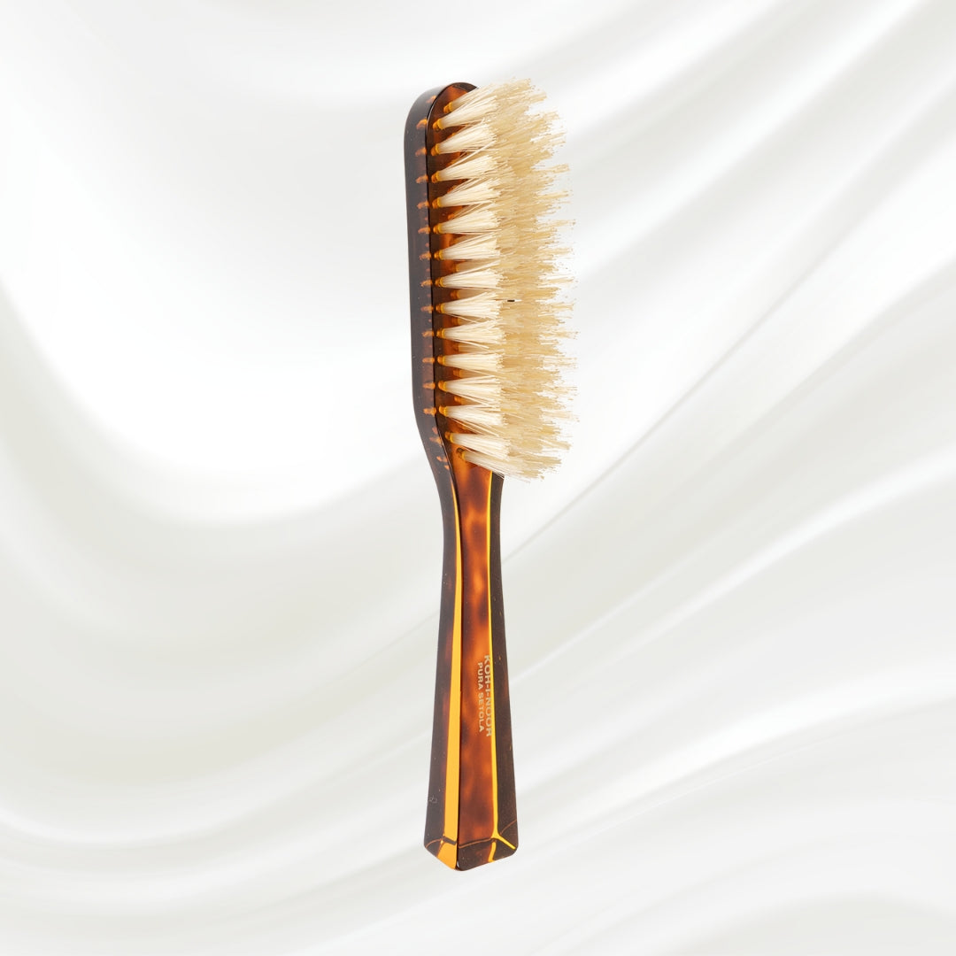 Jaspè Rectangular Hair Brush with Boar or Natural Bristles-0