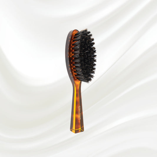 Jaspè Oval Hair Brush with Boar Bristles-0