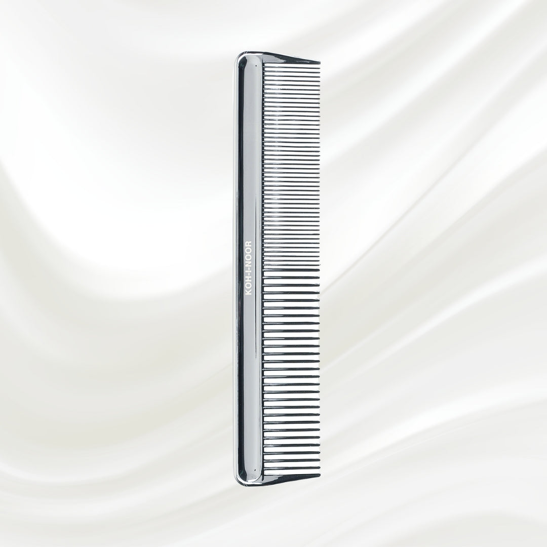 Metallic Wide and Close Spread Teeth Comb-5