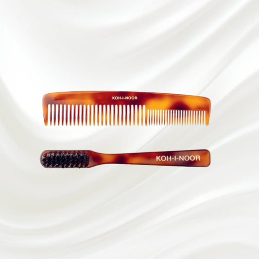 THE BEARD & MUSTACHE GROOMING SET