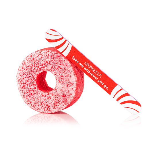 Candy Cane | Holiday PediPOP! Pedi Buffer & Nail File-4