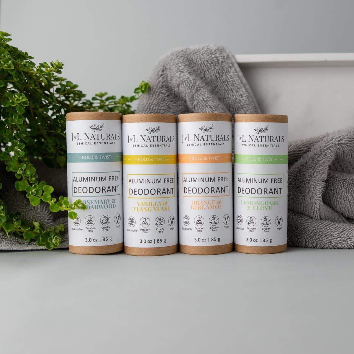 THE ALUMINUM-FREE DEODORANT