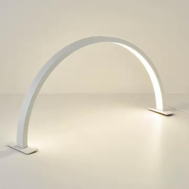 LED Light Desktop Half Moon Nail Desk Lamp Table-0