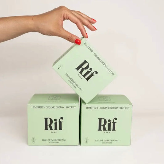 THE RIF CARE ORGANIC HEMP PADS – 3-PACK