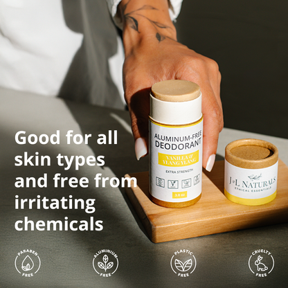 THE ALUMINUM-FREE DEODORANT