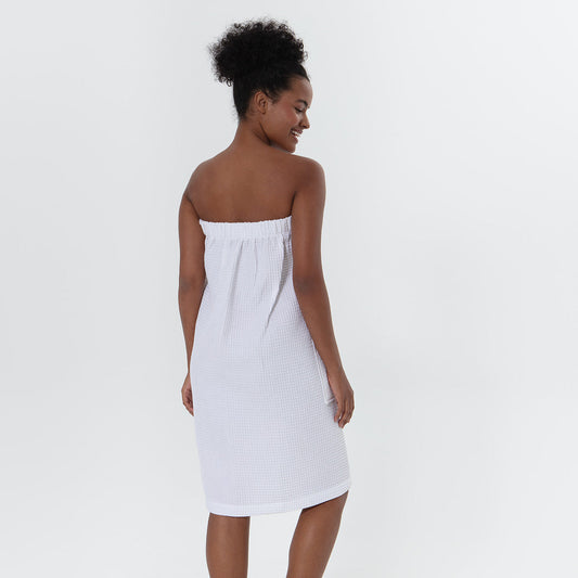THE ORGANIC COTTON WAFFLE TOWEL WRAP